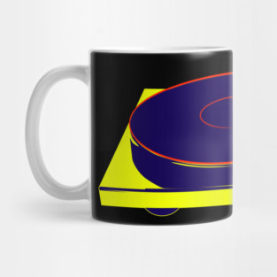 Turntable - Primary Colors Mug