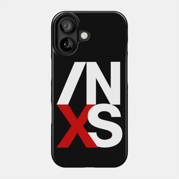 INXS Fan Art Design Phone Case by Timeless Chaos