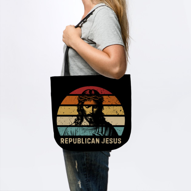 Republican-Jesus by Creatifly Graphic Tees