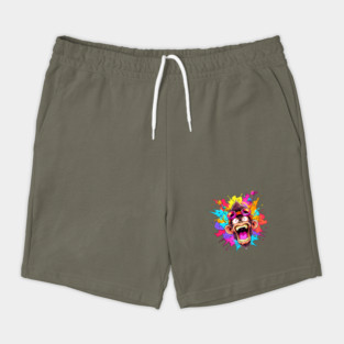 Crazy Funky Angry Monkey Shorts