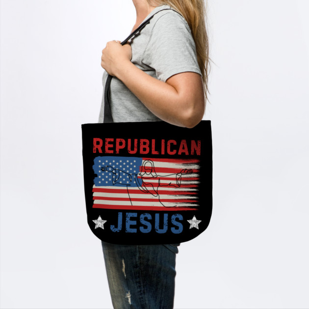 Republican-Jesus by Creatifly Graphic Tees