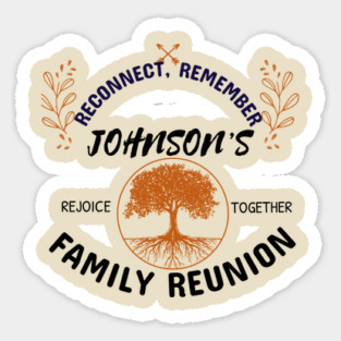 Family Reunion Sticker