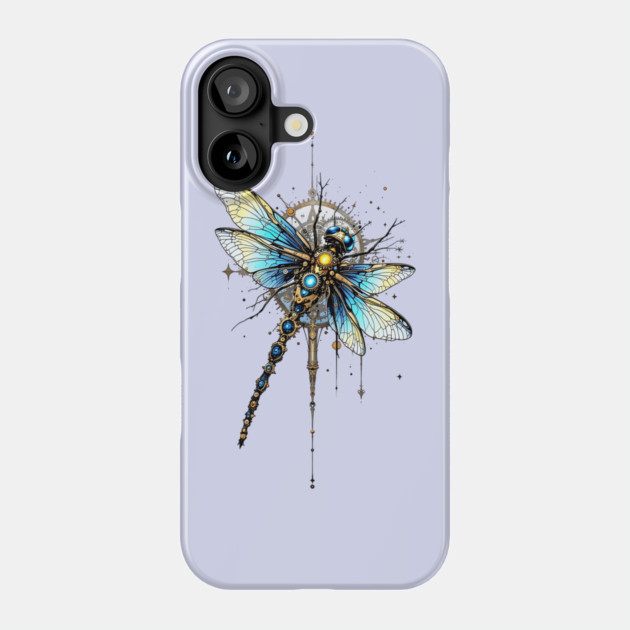 Steampunk Dragonfly Phone Case by HolidayBug