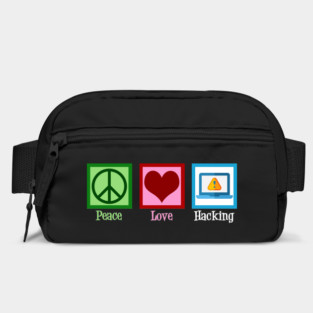 Peace Love Hacking Bag