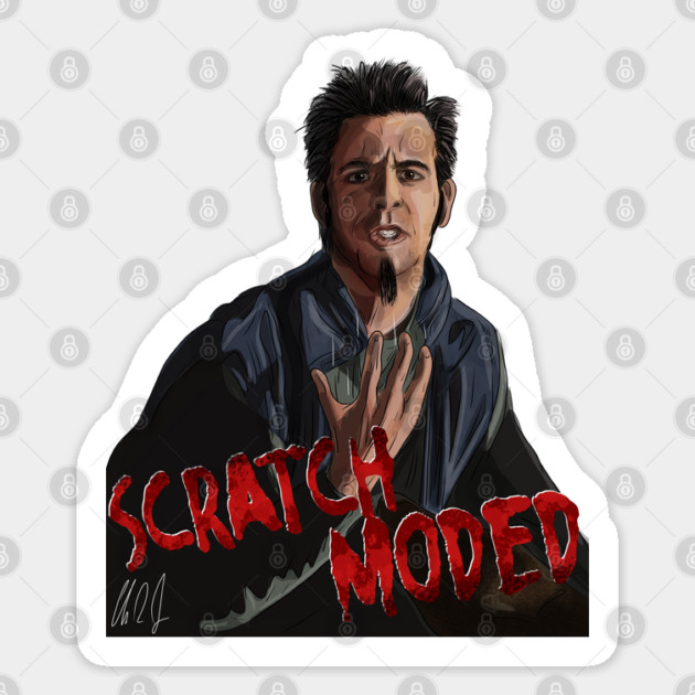 Cabin Fever: Scratchmoded Sticker by 51Deesigns