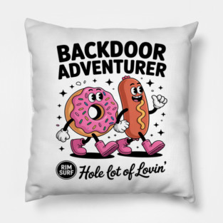 Backdoor Adventurer Pillow