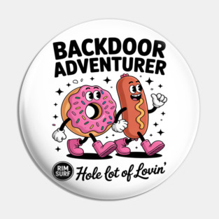 Backdoor Adventurer Pin