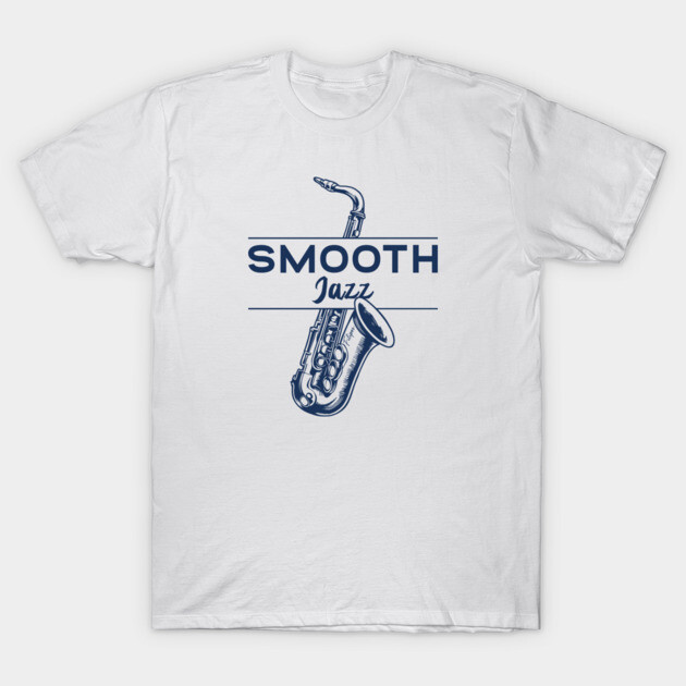 Smooth Jazz Flow. Sax Edition T-Shirt by filiposwear