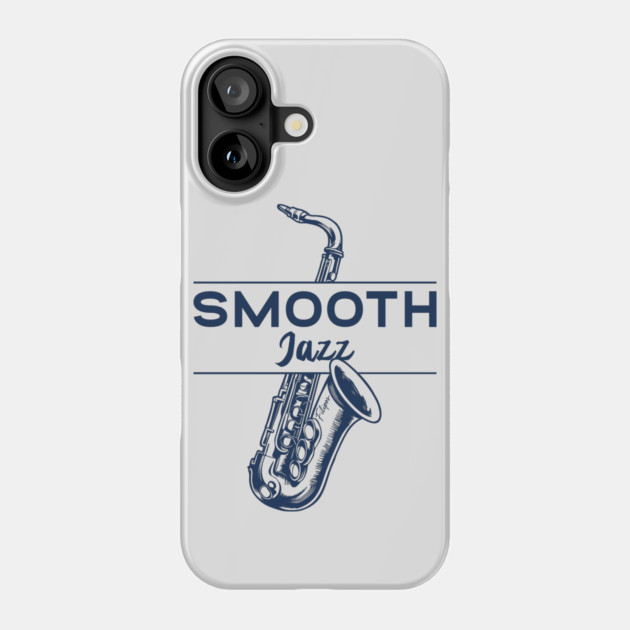 Smooth Jazz Flow. Sax Edition Phone Case by filiposwear