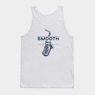 Smooth Jazz Flow. Sax Edition Tank Top