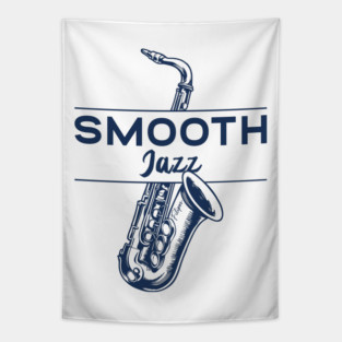 Smooth Jazz Flow. Sax Edition Tapestry