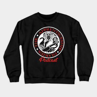 TAD Podcast Logo T-Shirt (White) Crewneck Sweatshirt