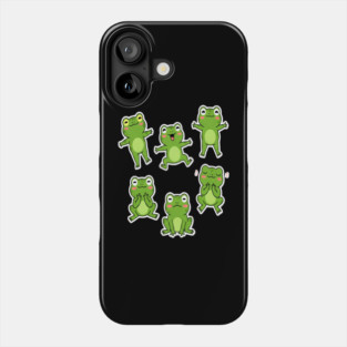 Dancing Frog frogs dancing dance dancer music meme musician Phone Case
