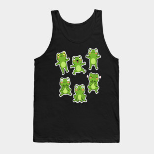 Dancing Frog frogs dancing dance dancer music meme musician Tank Top