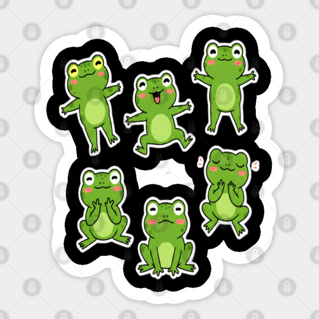 Dancing Frog frogs dancing dance dancer music meme musician Sticker by OUTFITPAW