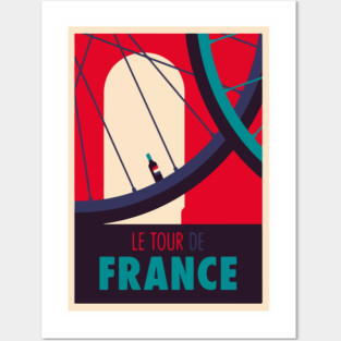 Cycling Le Tour De France Posters and Art