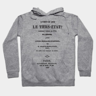 Qu'est-ce que le Tiers-État Hoodie