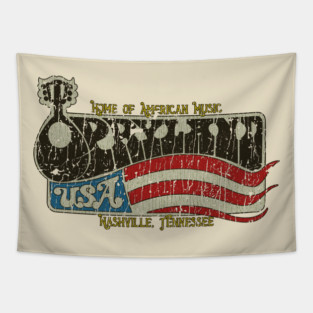Opryland USA 1972 Vintage Tapestry