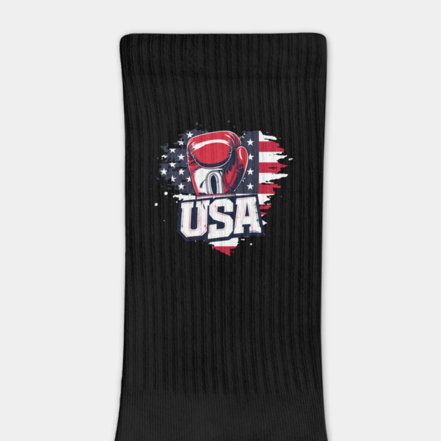 USA Flag Boxing by JessArty