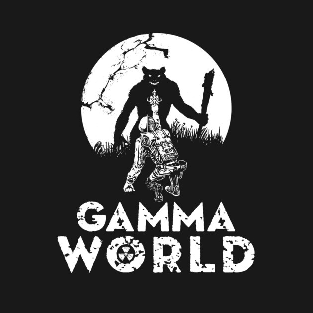 Gamma World (Black Print) by Nerdology