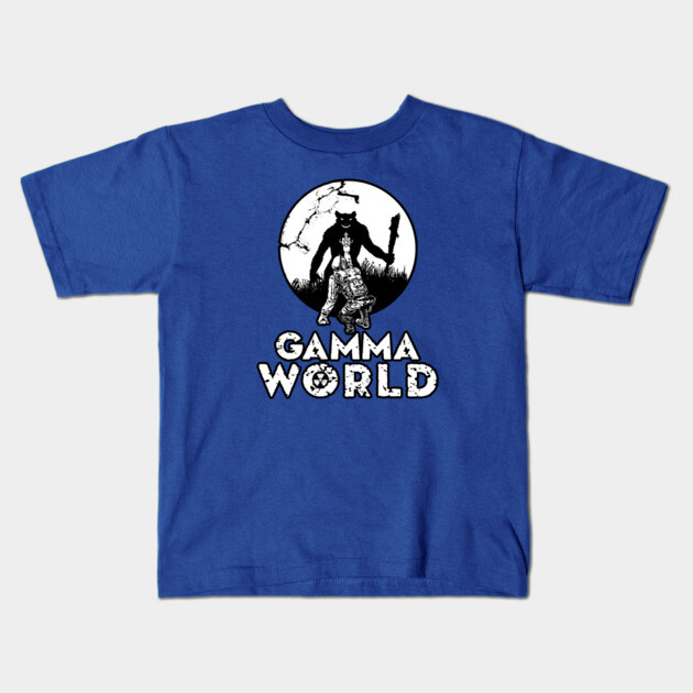 Gamma World (Alt Print) Kids T-Shirt by Nerdology