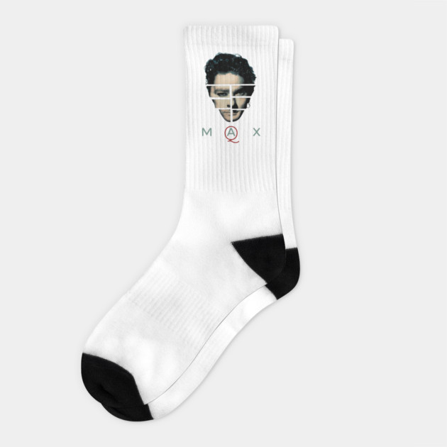 Max Q Fan Art Socks by Timeless Chaos