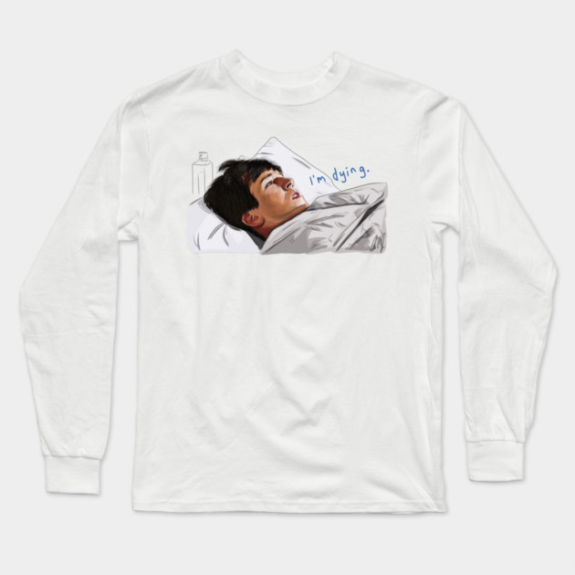 Ferris Bueller: I'm Dying Long Sleeve T-Shirt by 51Deesigns
