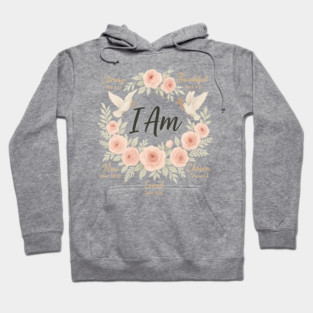 Faithful Affirmations Wreath Hoodie