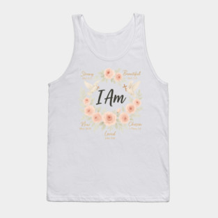 Faithful Affirmations Wreath Tank Top
