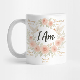 Faithful Affirmations Wreath Mug