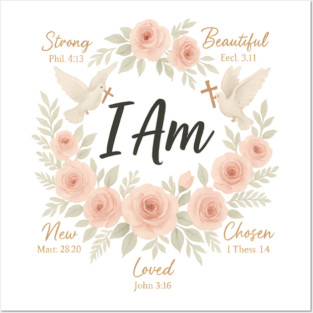 Faithful Affirmations Wreath Posters and Art
