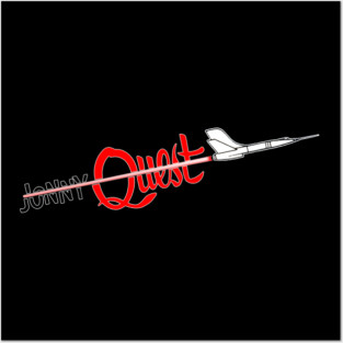 The Jonny Quest Team's Jet! Posters and Art