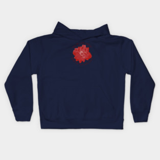 Scarlet Begonias Kids Hoodie
