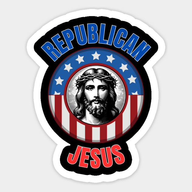 Republican-Jesus Magnet by Creatifly Graphic Tees
