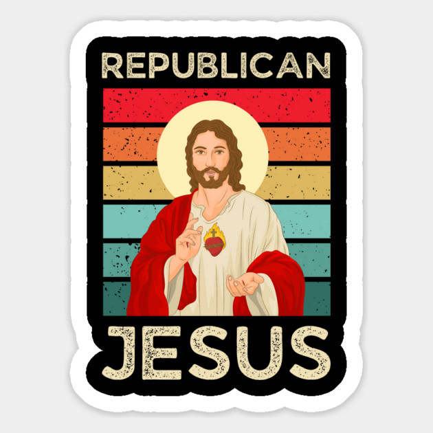 Republican-Jesus Magnet by Creatifly Graphic Tees
