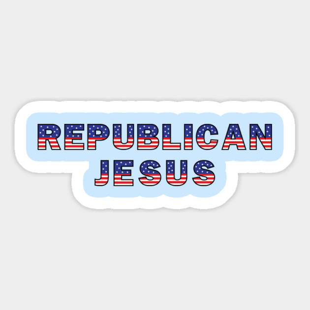 Republican-Jesus Magnet by Creatifly Graphic Tees