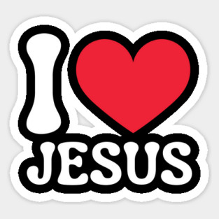 Republican-Jesus Sticker