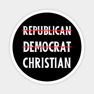 Republican-Jesus Magnet