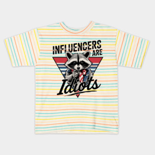 Influencers-Are-Idiots Kids T-Shirt