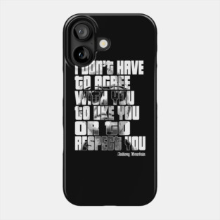 Anthony Bourdain Sarcastic Satire Meme Quotes Phone Case
