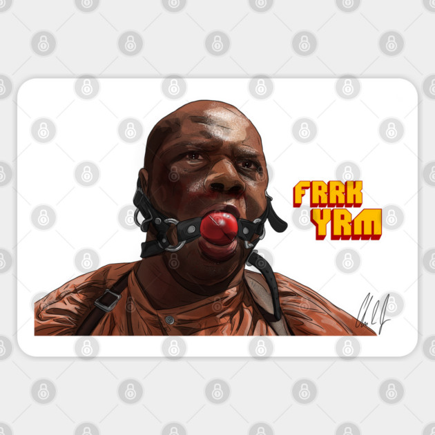 Pulp Fiction: Frrk Yrm Sticker by 51Deesigns