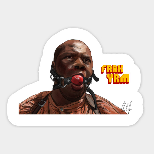 Pulp Fiction: Frrk Yrm Magnet by 51Deesigns