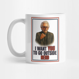 Uncle baby Billy go outside nerd Mug