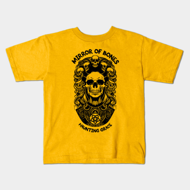 MIRROR OF BONES Kids T-Shirt by artslaves