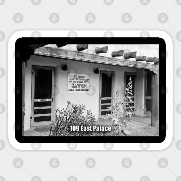 109 East Palace Sticker by Wiley