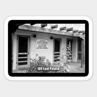 109 East Palace Magnet