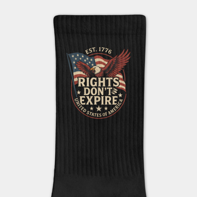 Rights Don’t Expire American Flag Eagle – Patriotic 4th of July Vintage Design by ArtistTee ⭐⭐⭐⭐⭐