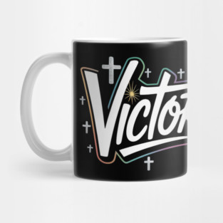 VICTORER – Neon Graffiti Christian Street Art Mug