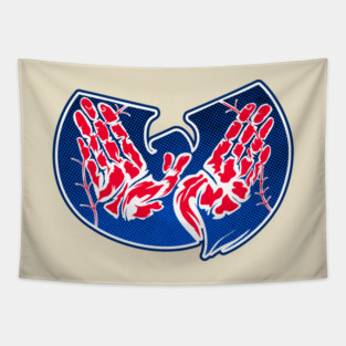 Wu-Tang New York Vintage Grip Baseball Street Culture Emblem Tapestry