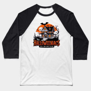 Haunted Cul-De-Sac Club Baseball T-Shirt